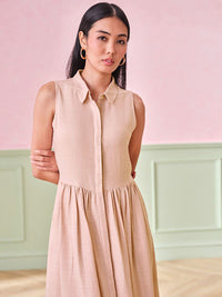 AND Women Shirt Maxi Dress