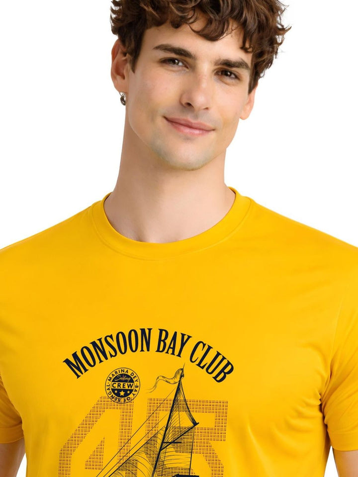 ADRO Men Printed T-shirt