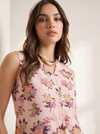 Mamicha Floral Print Top