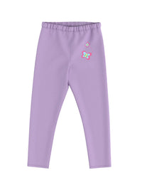 Nauti Nati Infant Girls Pack of 2 Printed Mid-Rise Ankle-Length Leggings