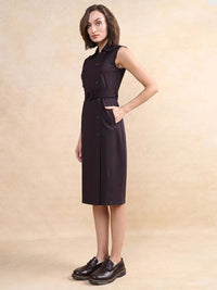 RAREISM Striped Midi Blazer Dresses