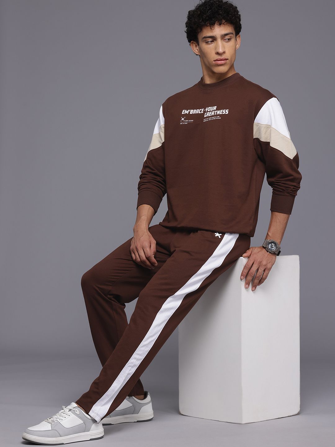 HRX by Hrithik Roshan Printed Lifestyle Tracksuits