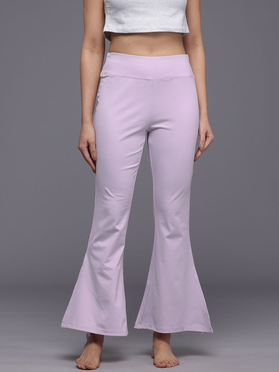 HRX by Hrithik Roshan Women Yoga Tights with Slits