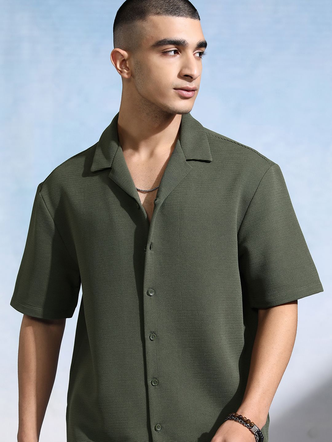 HIGHLANDER Men Opaque Casual Shirt