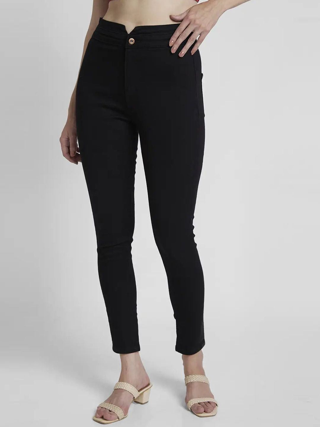 SPYKAR Women Skinny Fit High-Rise Stretchable Jeans