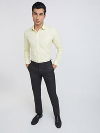 Park Avenue Slim Fit Grid Tattersall Checks Opaque Formal Shirt
