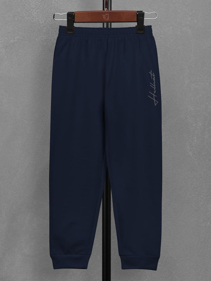 HELLCAT Boys Printed Hooded T-shirt With Jogger