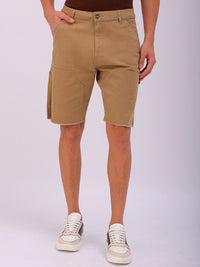 The Indian Garage Co Men Pure Cotton Relaxed Fit Chino Shorts