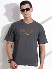 Thomas Scott Typography Printed Round Neck T-shirt