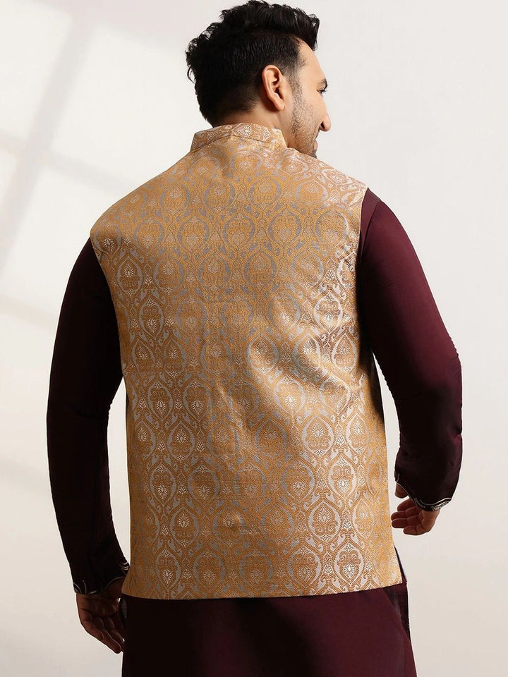 Jaket Nehru Brocade Rekaan Tenun SOJANYA PLUS