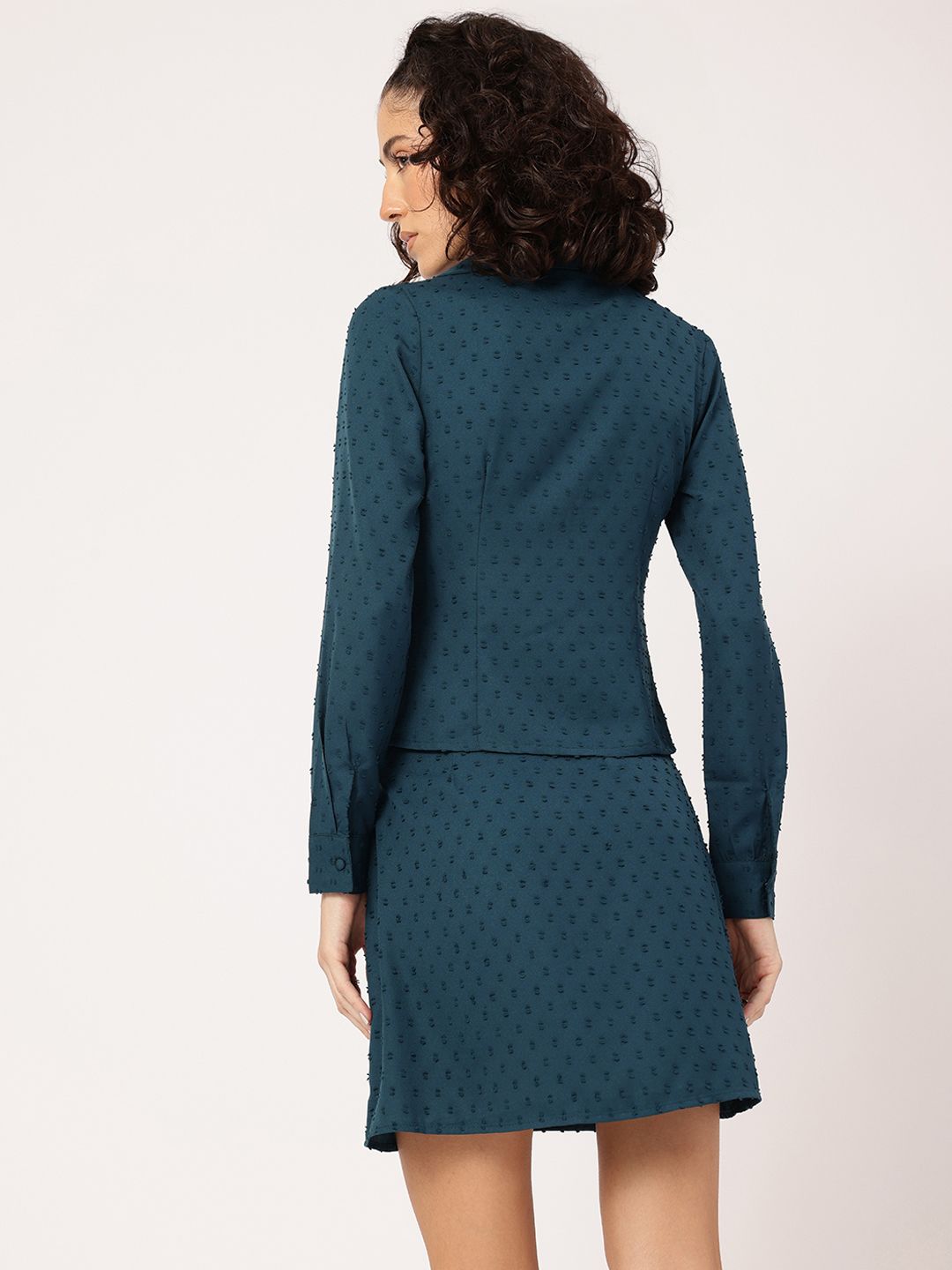 DressBerry Bold & Stylish Dobby Detail Co-Ords
