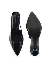 Lino Perros Kitten Pumps with Buckles