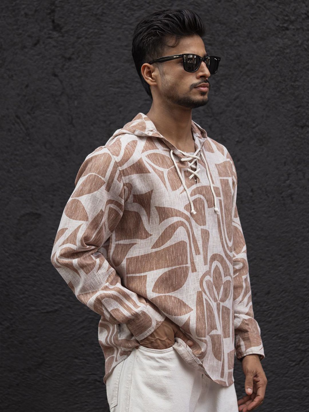 Powerlook Men Opaque Printed Casual Shirt