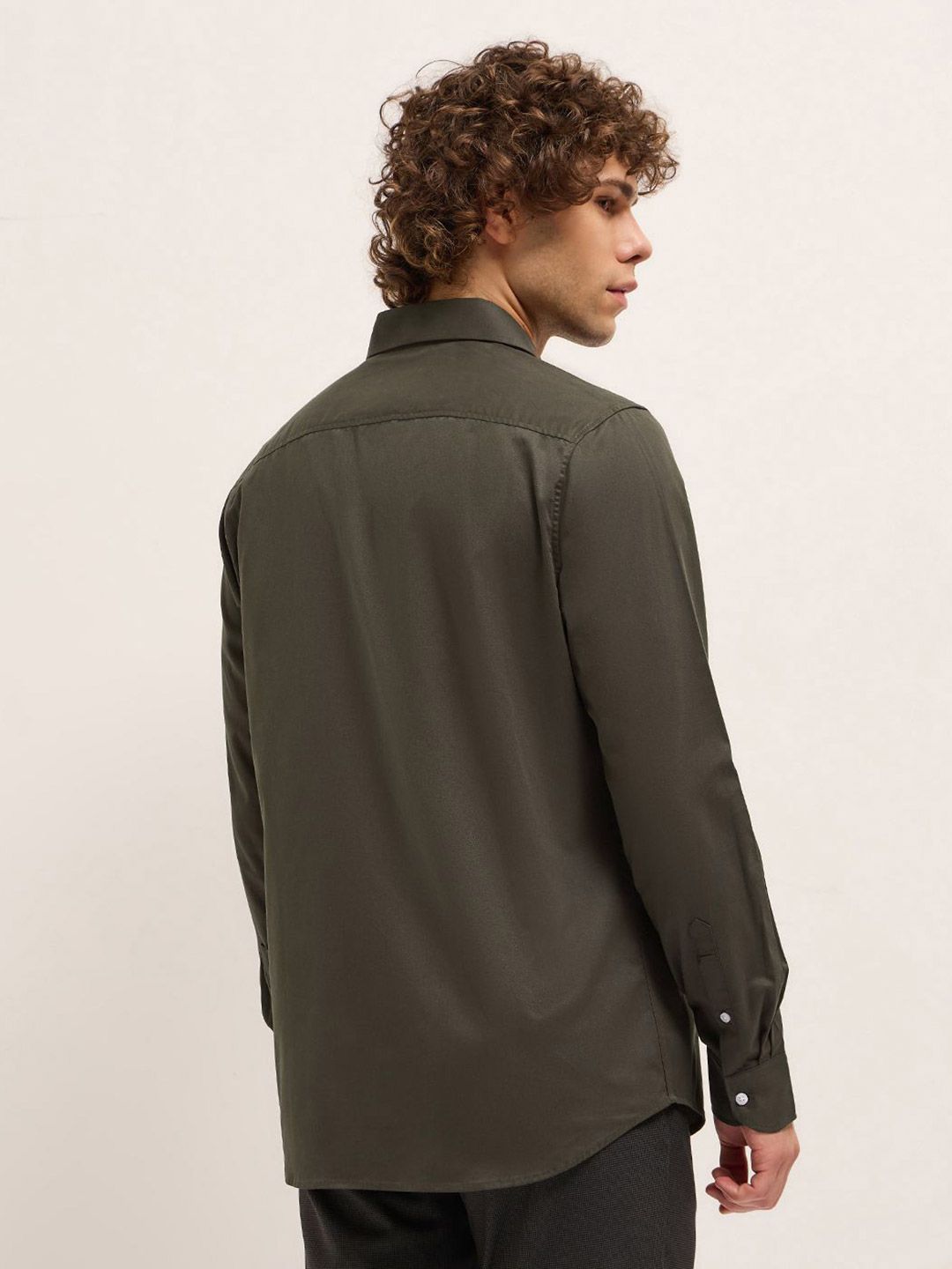 THE BEAR HOUSE Men Tailored Fit Opaque Formal Shirt