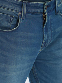 SPYKAR Men Slim Fit Low-Rise Light Fade Stretchable Jeans