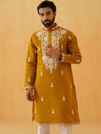 SOJANYA LUXE Men Embroidered Thread Work Kurta