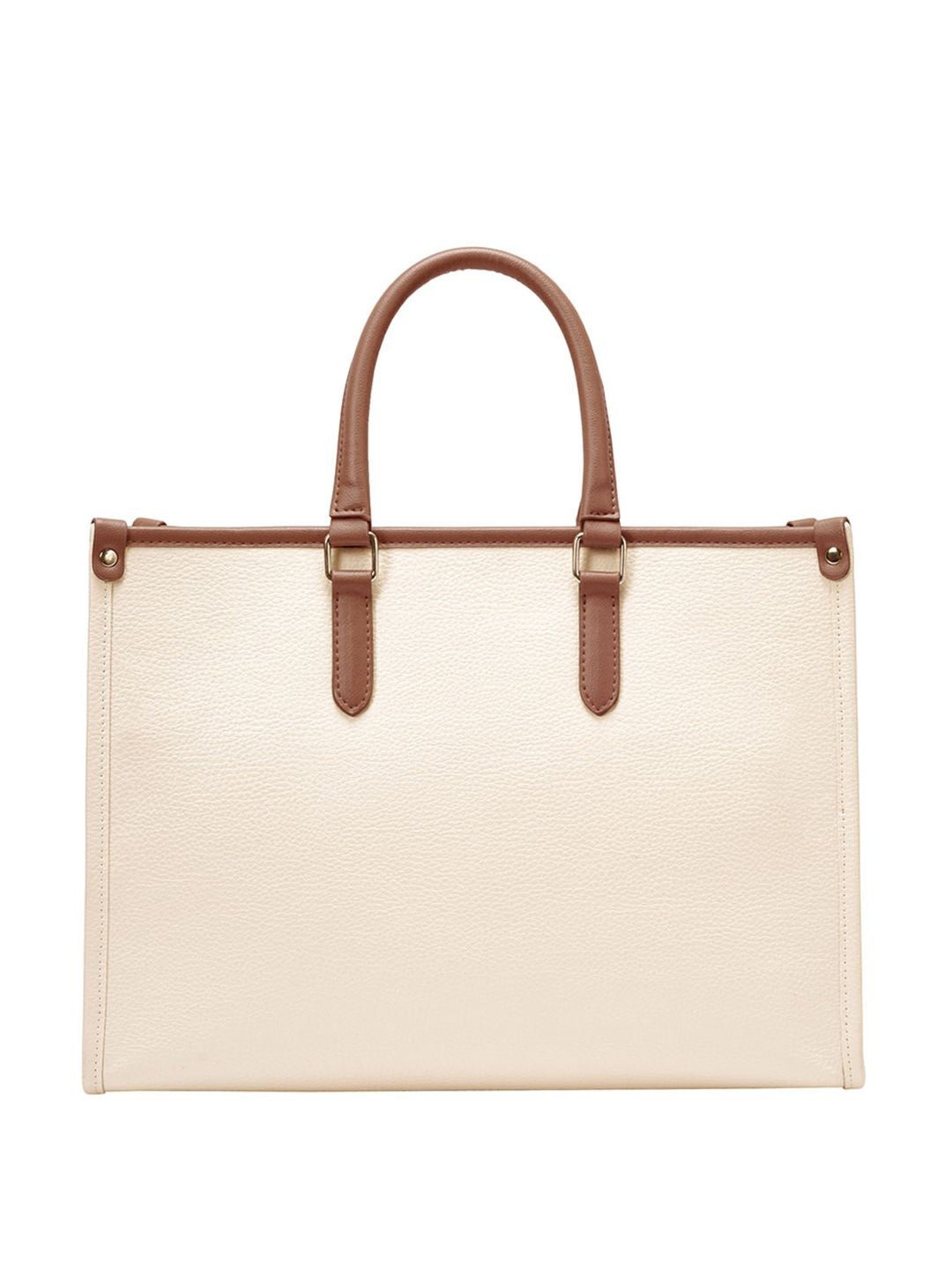 Lino Perros Textured Structured Shoulder Bag With Detachable Strap
