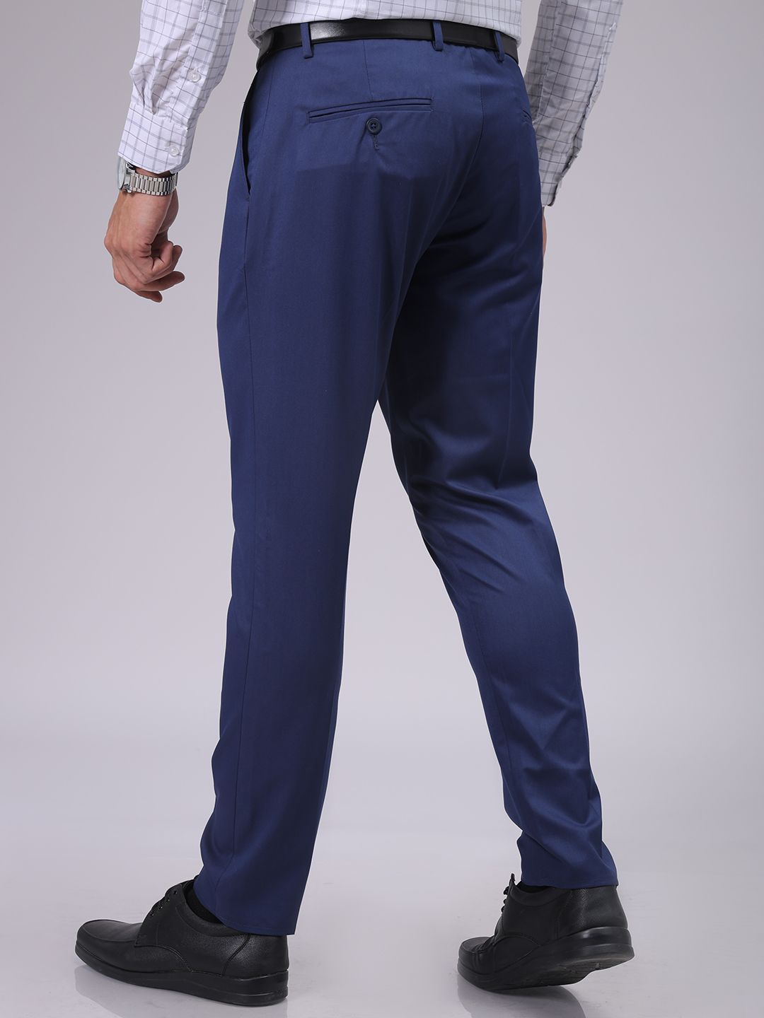 The Indian Garage Co. X Luxe Men Slim Fit Formal Trousers