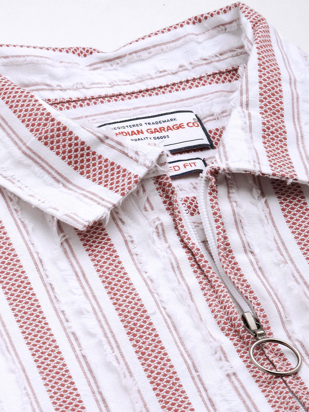 The Indian Garage Co Striped Casual Shirt