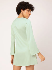 DressBerry Keyhole Classic Mini A-Line Flair Dress