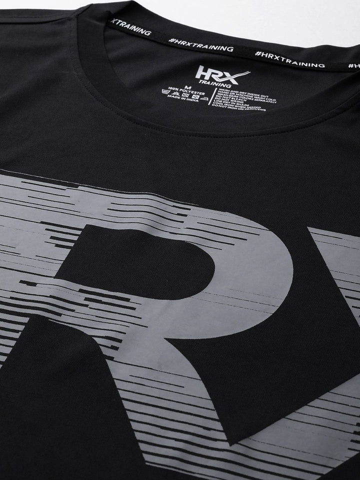 HRX by Hrithik Roshan Printed Rapid-Dry Training T-shirt