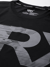 HRX by Hrithik Roshan Printed Rapid-Dry Training T-shirt