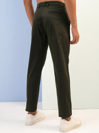 HIGHLANDER Men Soft Feel Twill Chino Trousers
