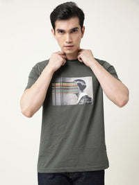 RARE RABBIT Men Rings-4 Slim Fit Solid Polo Collar T-Shirt