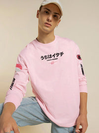 Bewakoof Men Typography Printed Round Neck Pure Cotton Oversized T-Shirt