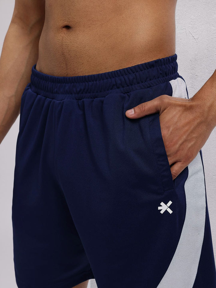 HRX by Hrithik Roshan Men Rapid-Dry Side Striped Running Shorts
