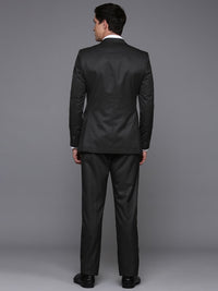 Raymond Men Self Design Single Breasted 2-Piece Formal Suit