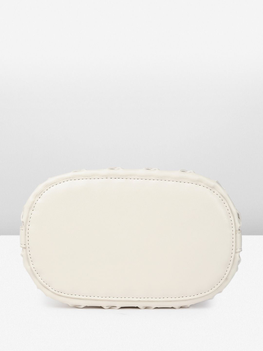 DressBerry Textured Structured Handheld Bag