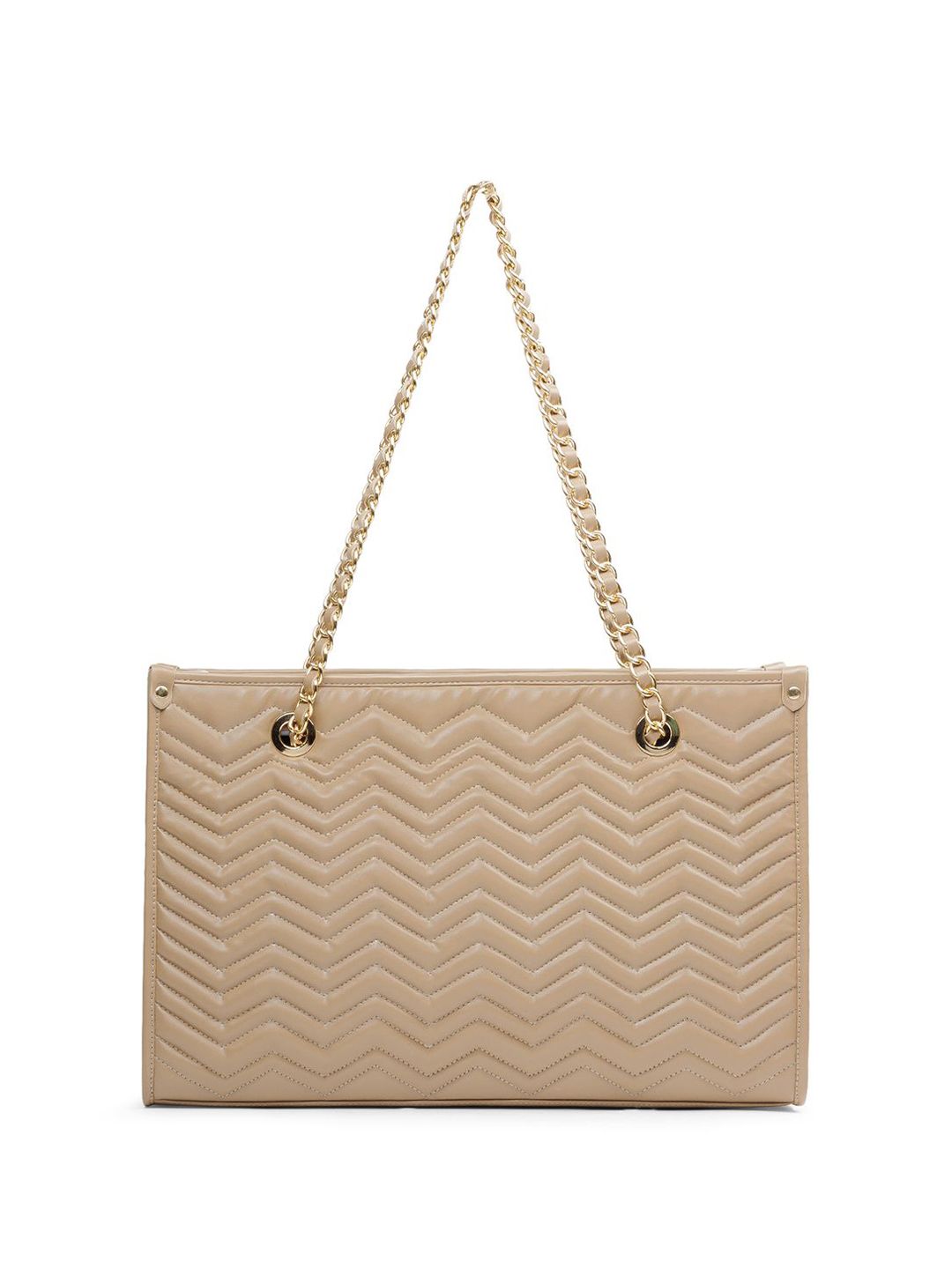 Berrylush Structured Handheld Bag with Quilted