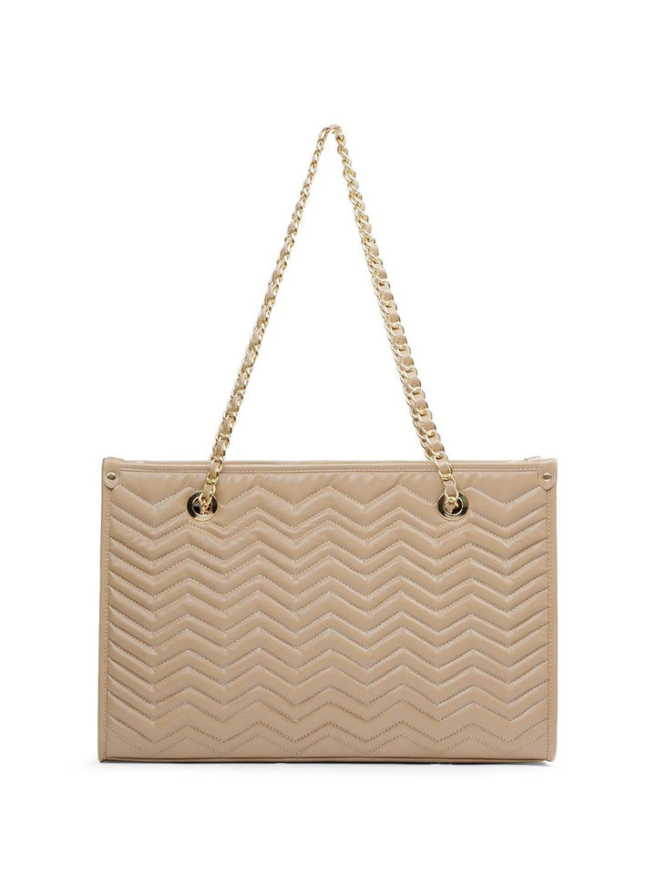Berrylush Structured Handheld Bag with Quilted