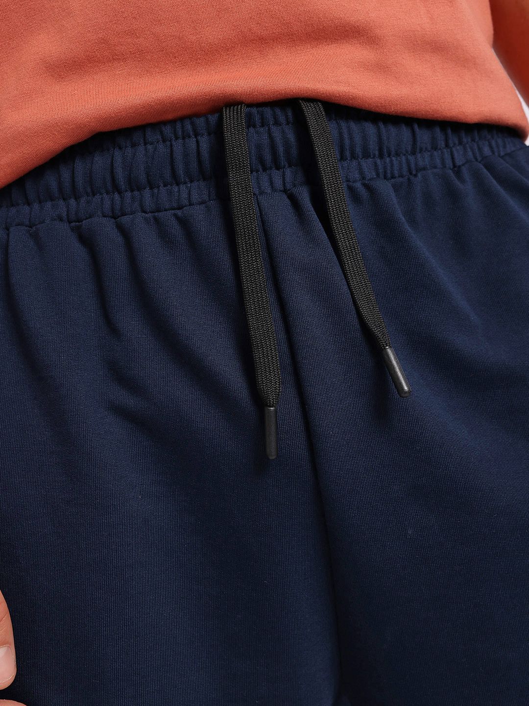 HRX by Hrithik Roshan Men Lifestyle Brand Logo Print Above Knee Shorts