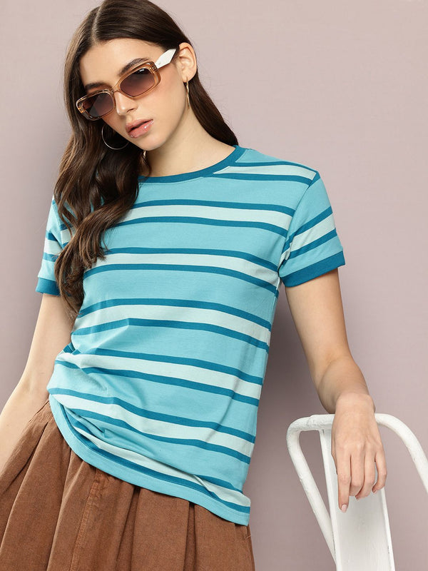 Dillinger Womens Short Sleeve Regular Yarn Dyed Tshirt