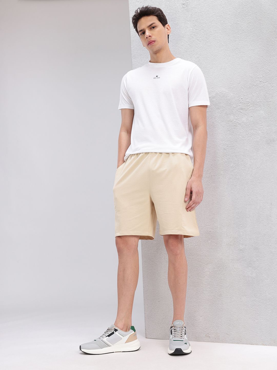 HRX by Hrithik Roshan Men Mis-Rise Lifestyle Shorts
