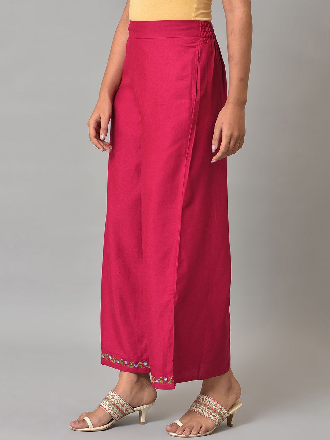 W Women Pink Trousers