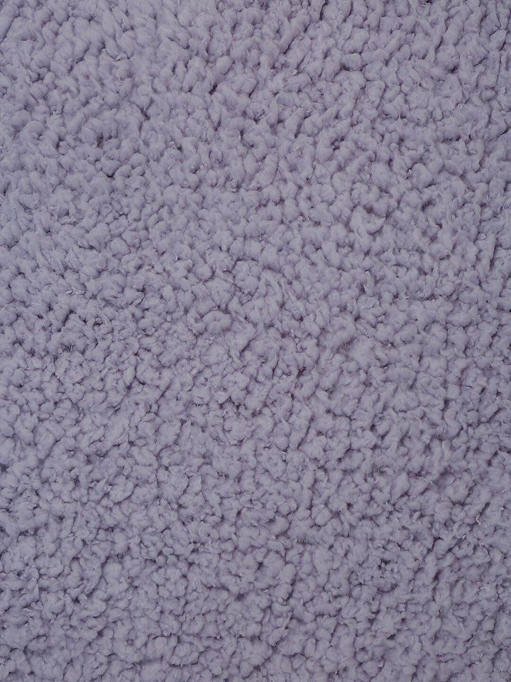 HOSTA HOMES Lavender 2 Pieces Soft Fur Square Cushion Covers