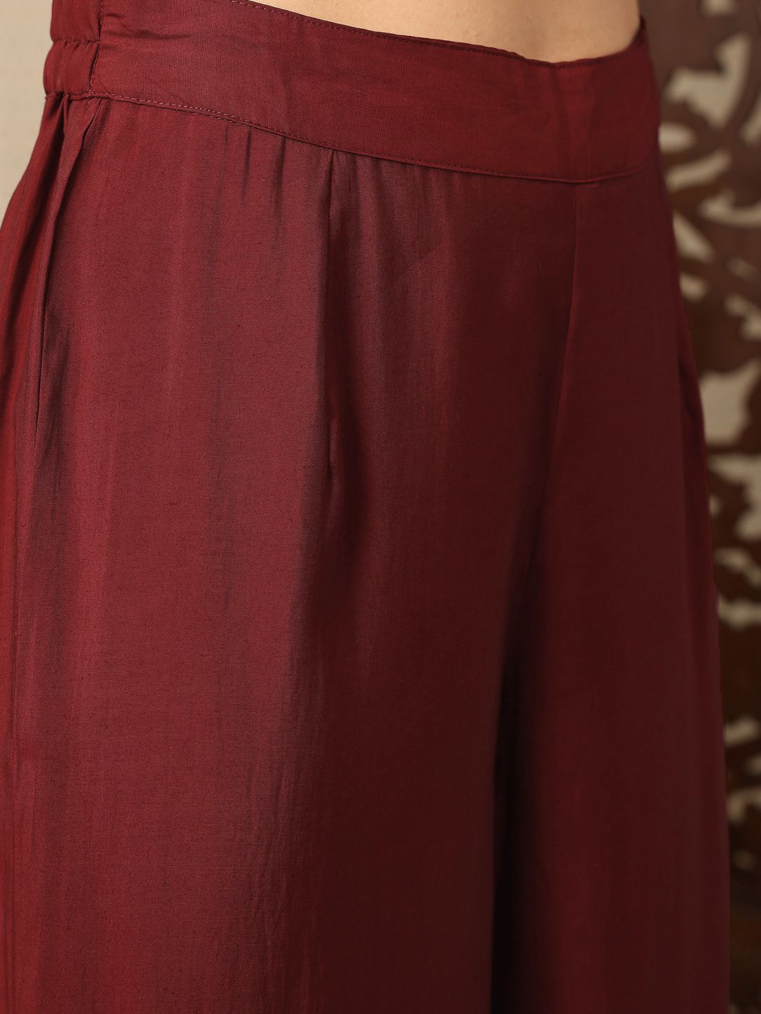 House of Pataudi Embroidered Anarkali Jashn Kurta with Palazzos & Dupatta