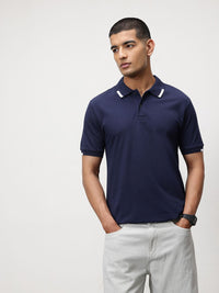 ether Contrast Collar Classic Fit Organic Cotton T-shirt