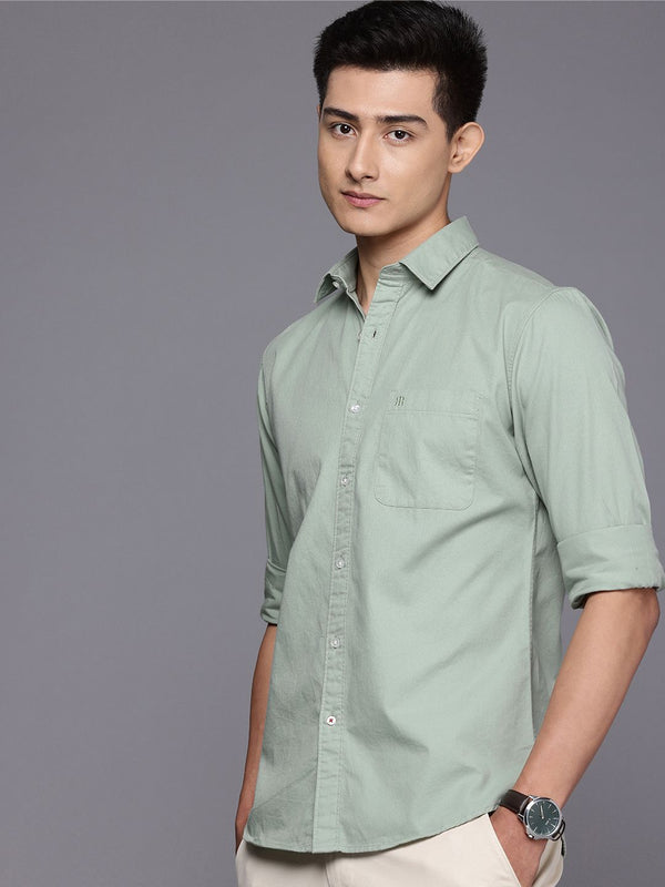 Raymond Pure Cotton Slim Fit Casual Shirt