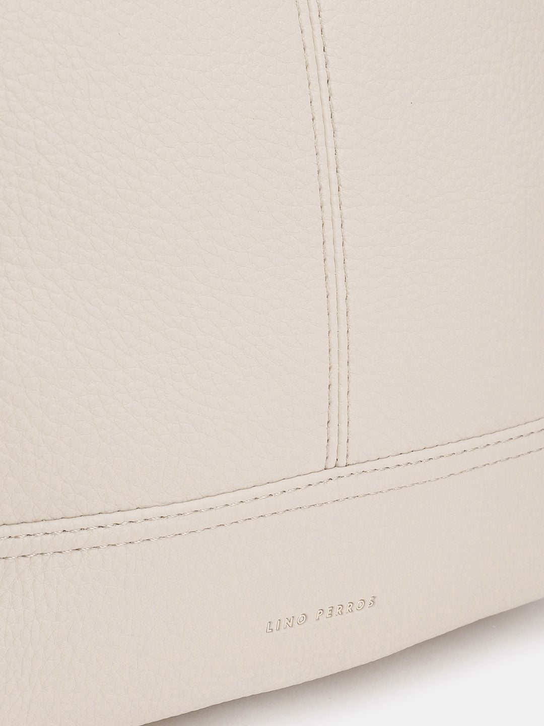 Lino Perros Textured Structured Shoulder Bag