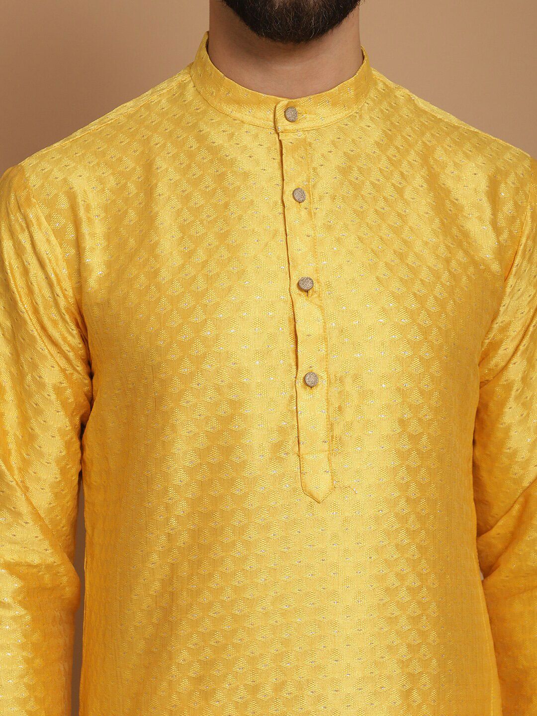 Anouk Ethnic Motifs Embroidered Straight Kurta with Churidar