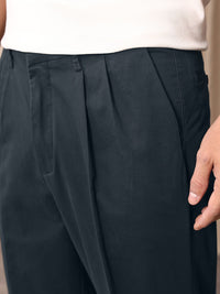 Mr Bowerbird Men Oversized Fit Pleated Trousers