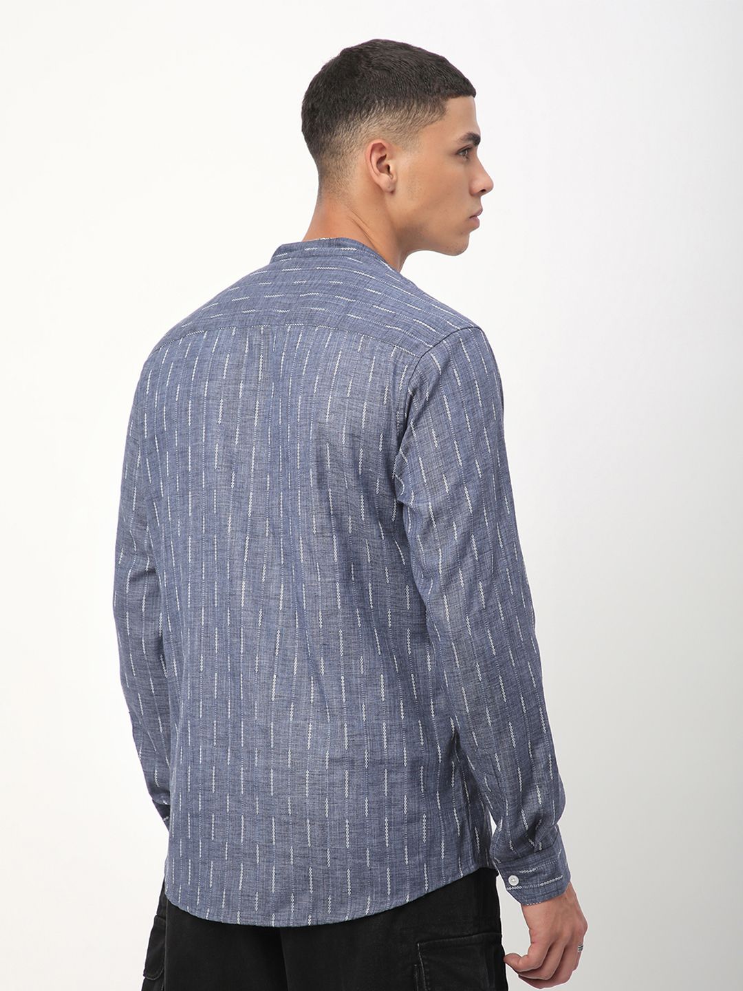 VASTRADO Men Classic Slim Fit Opaque Casual Shirt