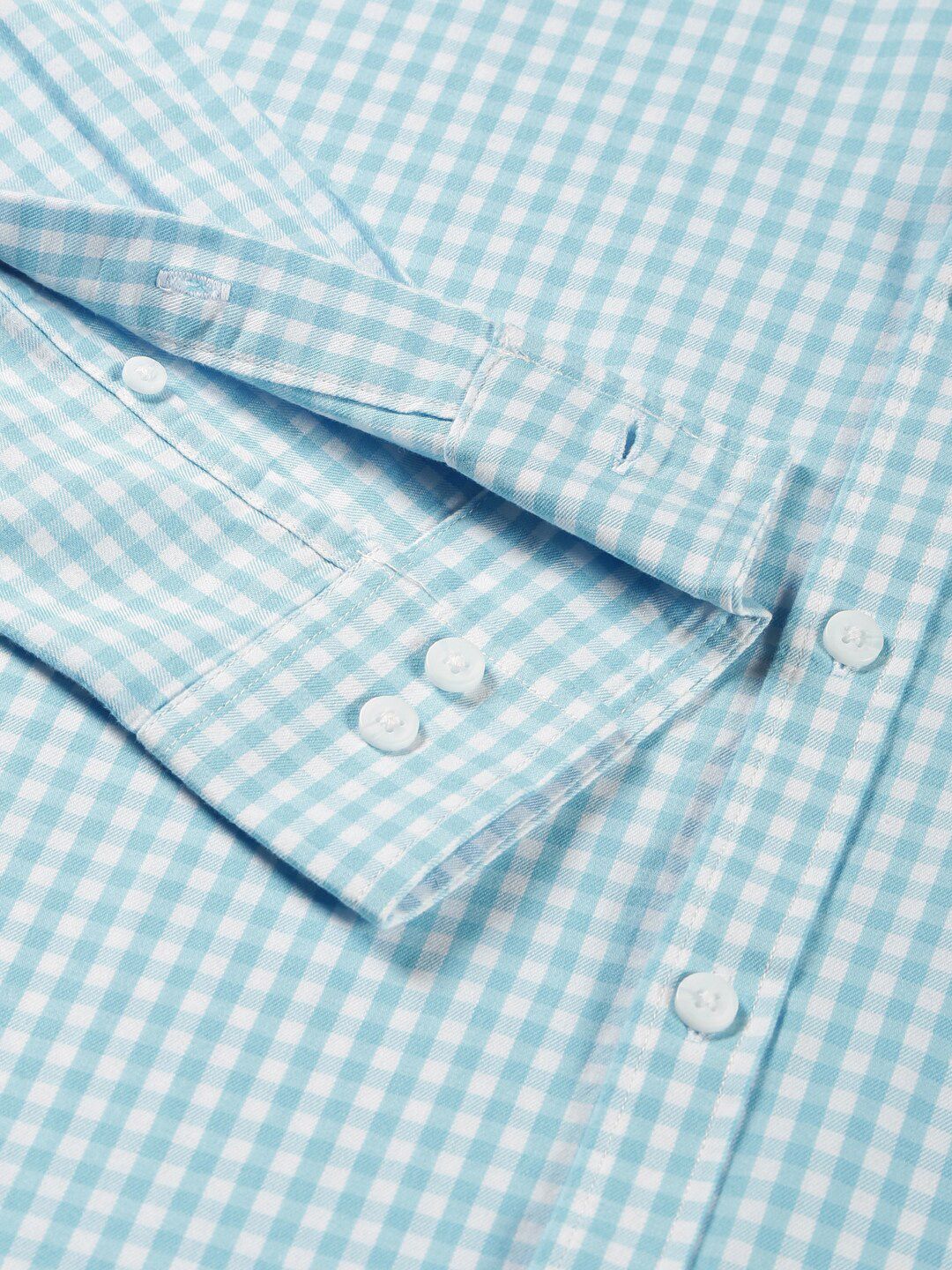 Thomas Scott Classic Slim Fit Checked Pure Cotton Casual Shirt