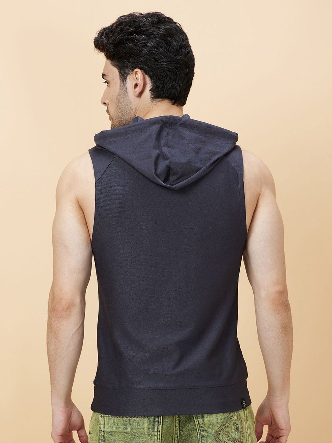 Being Human Hooded Sleeveless T-shirt