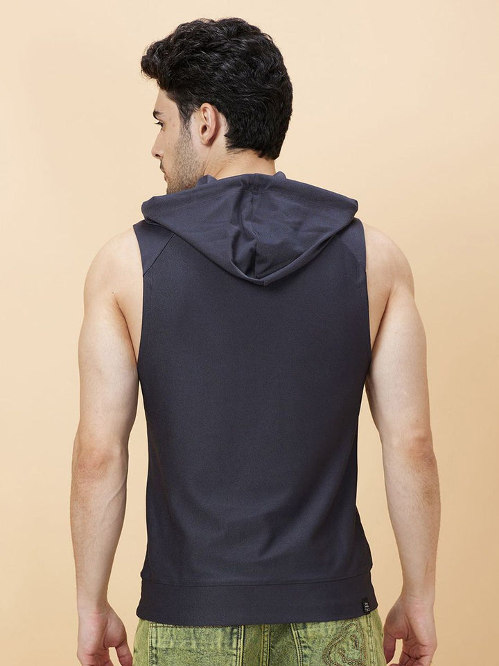 Being Human Hooded Sleeveless T-shirt