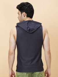 Being Human Hooded Sleeveless T-shirt